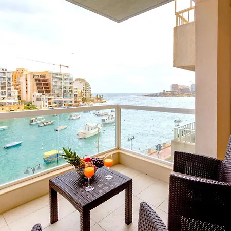 Bnbnova - Seafront 2br With Terrace * Saint Julian's