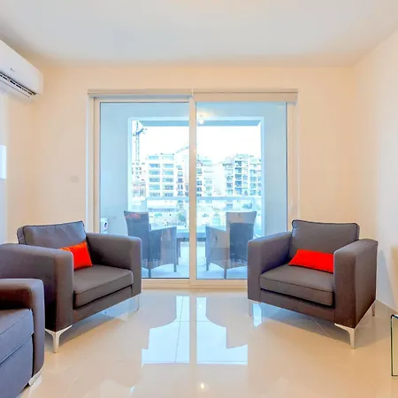 Bnbnova - Seafront 2br With Terrace Apartment Saint Julian's